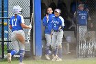 Softball vs Emerson  Wheaton College Softball vs Emerson College in game 2 of their doubleheader. - Photo by Keith Nordstrom : Wheaton, Softball